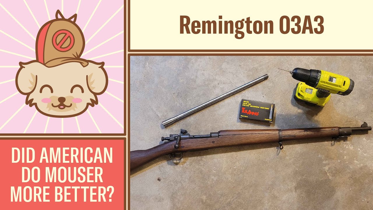 Springfield Remington 03A3 - America's Not Sniper Rifle of the Second War