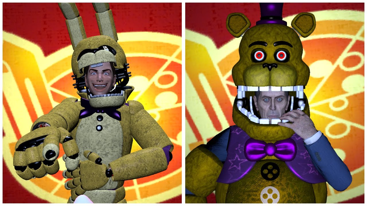 SpringLock Failure Scraptrap And Fredbear