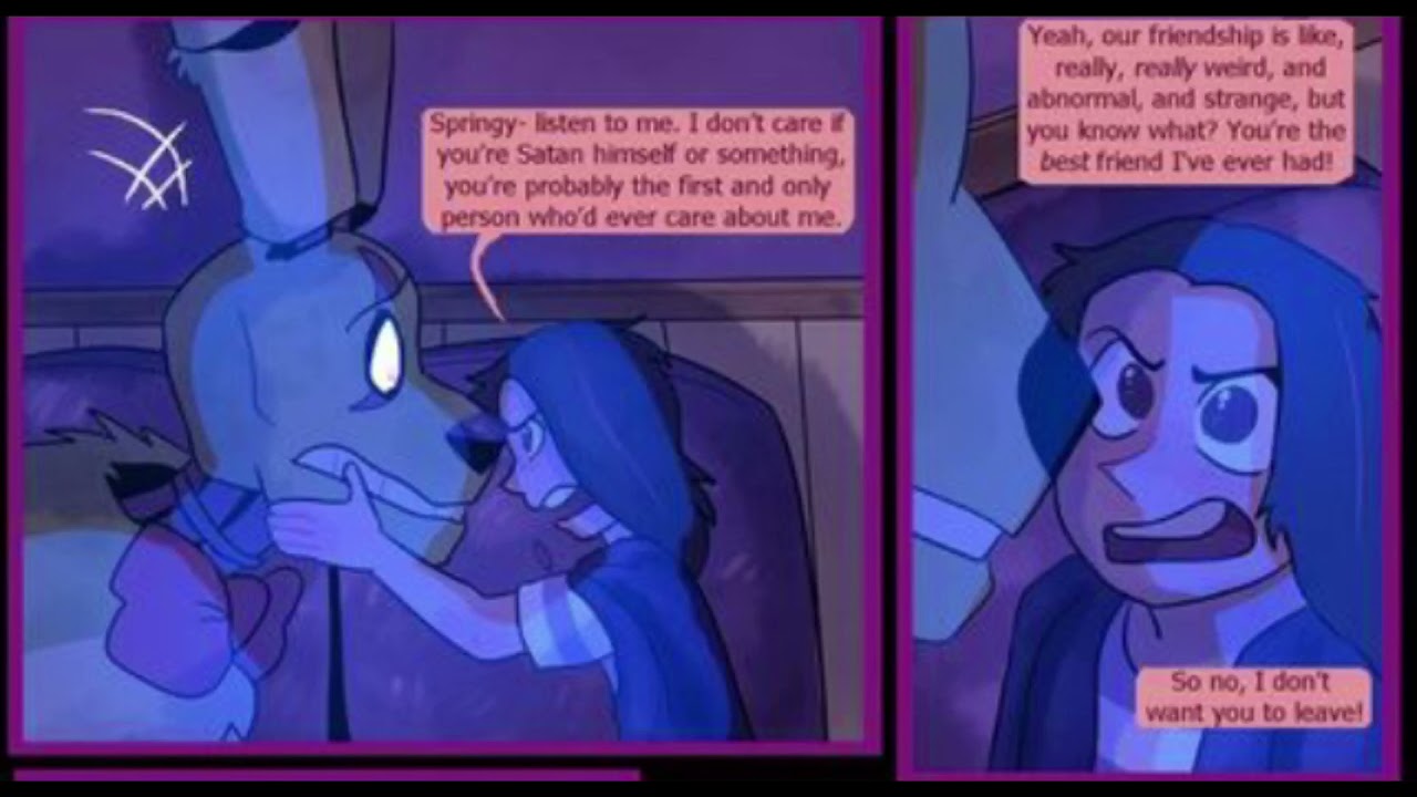 Springtrap and Deliah part 6 (fnaf comic dub voice over)