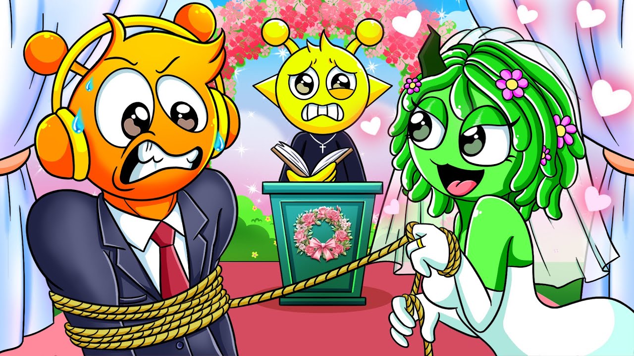 SPRUNKI ALL GROWN UP! VINERIA & OREN GET MARRIED..?! | INCREDIBOX SPRUNKI Animation | Sky Toons