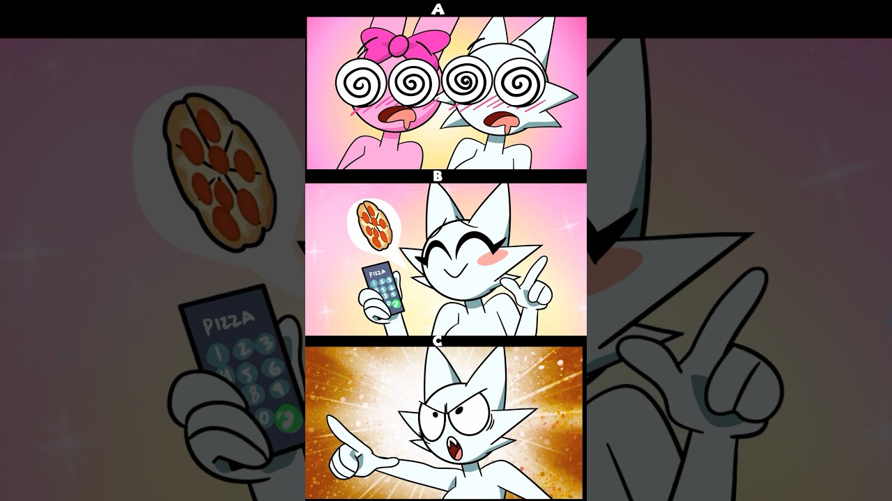 #sprunki #cooking 3 options #animation #wenda #pinky