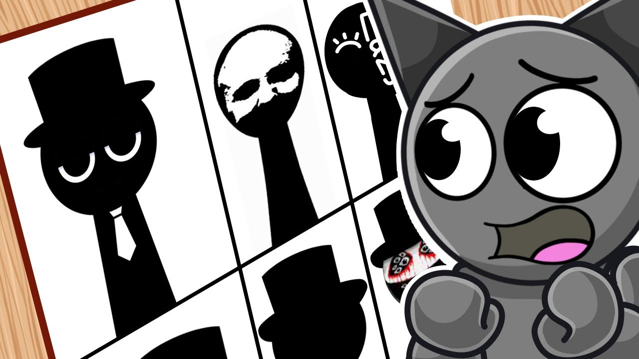 SPRUNKI DRAWING: BLACK (PHASES 1-5)