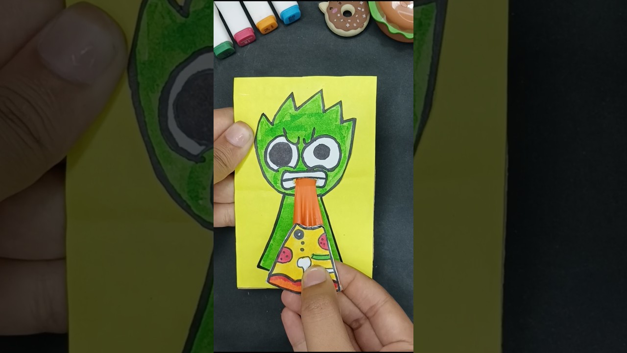Sprunki incredibox #sprunki #incredibox #art #shorts #papercraft