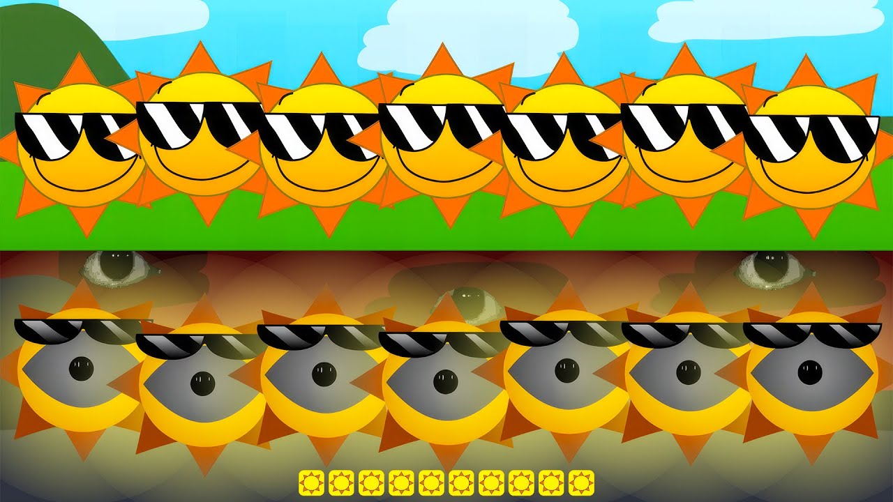Sprunki Scrunkly (Mr. Sun All Character Version)