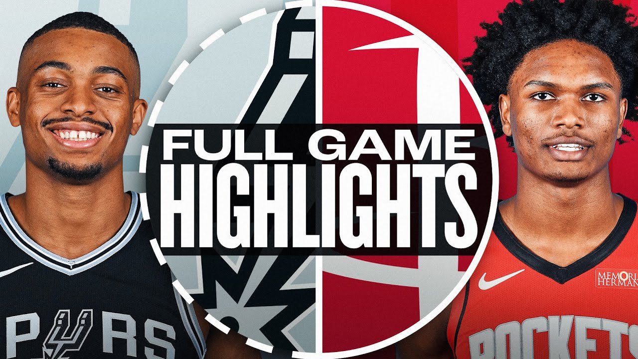 SPURS at ROCKETS | FULL GAME HIGHLIGHTS | February 26, 2025