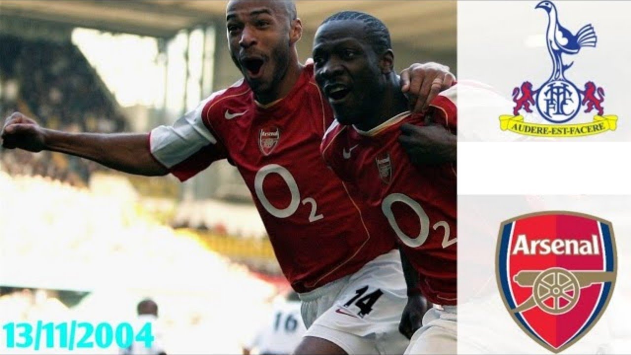 Spurs vs Arsenal 13/11/2004- Premier League 2004/2005