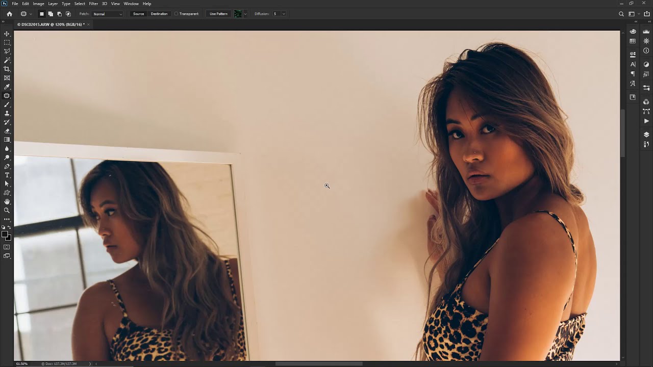 SPXLMAG CELINA RETOUCHING