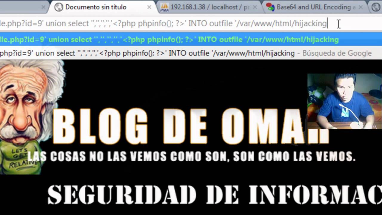 SQL Injection Avanzado / SQL Injection Advanced options