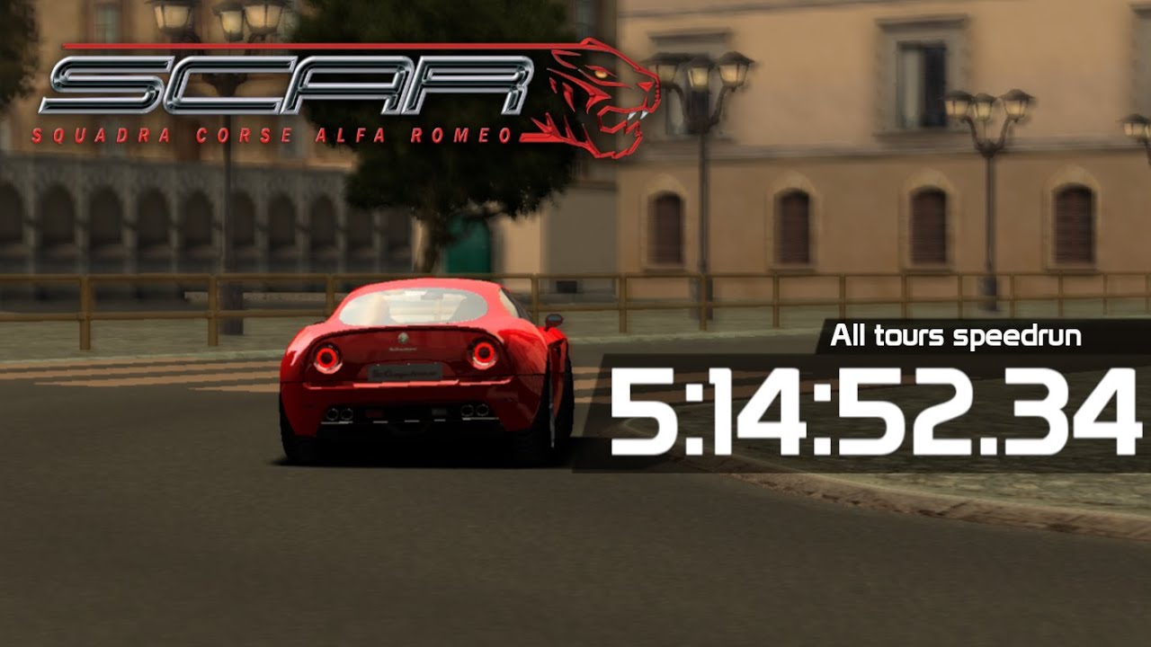 Squadra Corse Alfa Romeo - All Tours speedrun - 5:14:52.34 by Piotrunio