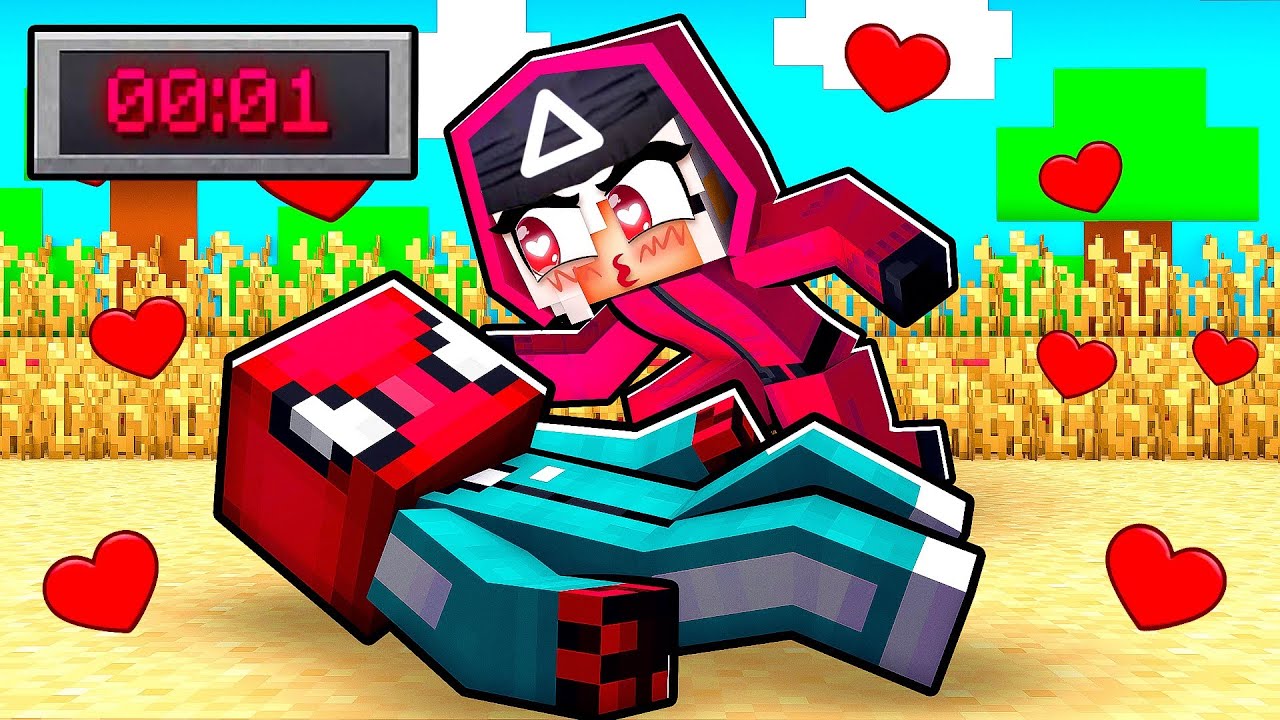SQUİD GAME ASKER KIZ FERİTED'e AŞIK OLDU - Minecraft