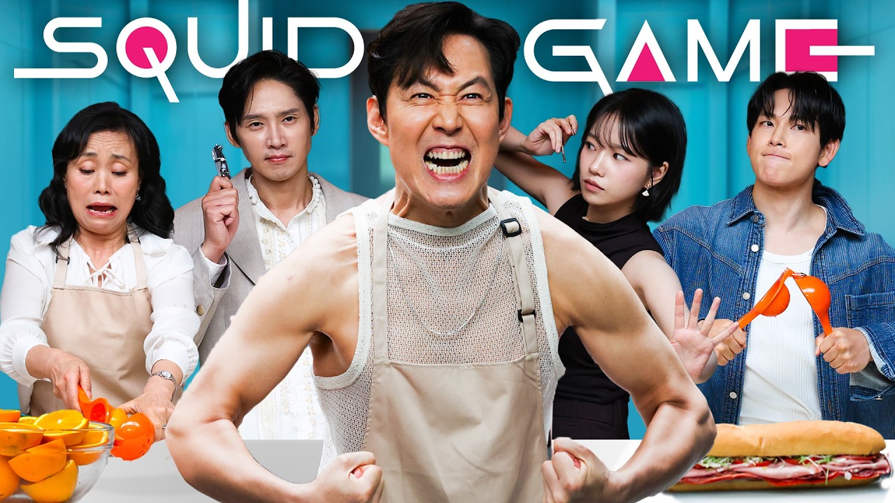 ‘Squid Game’ Season 3 Cast Test Their Basic Culinary Skills | Epicurious
