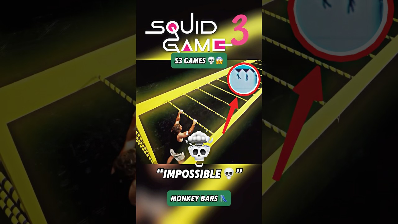 SQUID GAME SEASON 3 INSANE NEW GAMES 💀😱 #squidgame