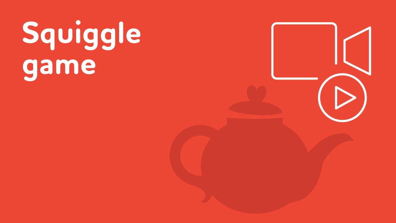 Squiggle Game Art Activity