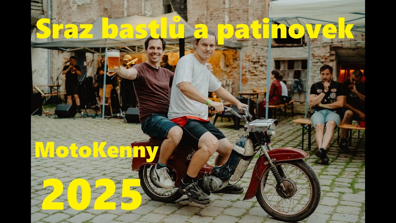 Sraz bastlů a patinovek u MotoKenny.cz 2025