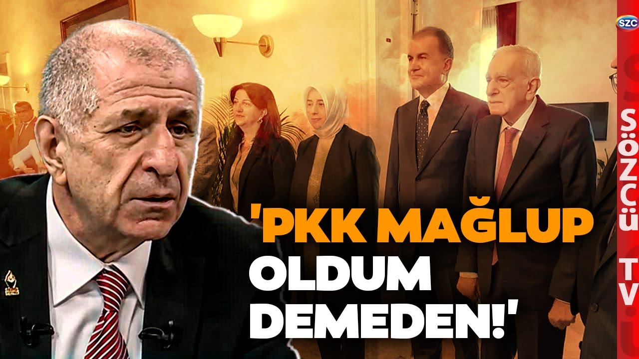 'SÜREÇ SIKINTI YAŞIYOR!' DEM Parti ve AKP'nin Çözüm Planı Zorda! Ümit Özdağ'dan Bomba Sözler