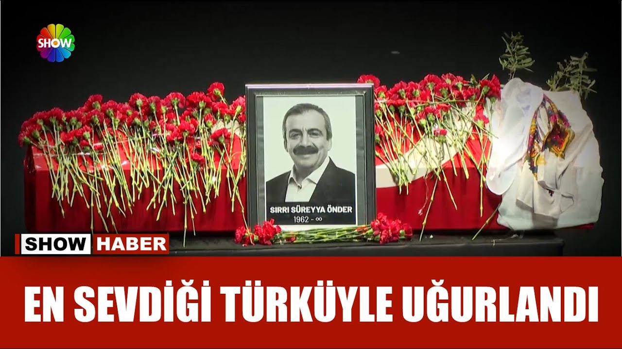 Sırrı Süreyya Önder'e veda