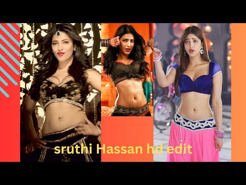 SRUTHI HASSAN EDIT 4K, Dimple song,Ultimate edit compilation