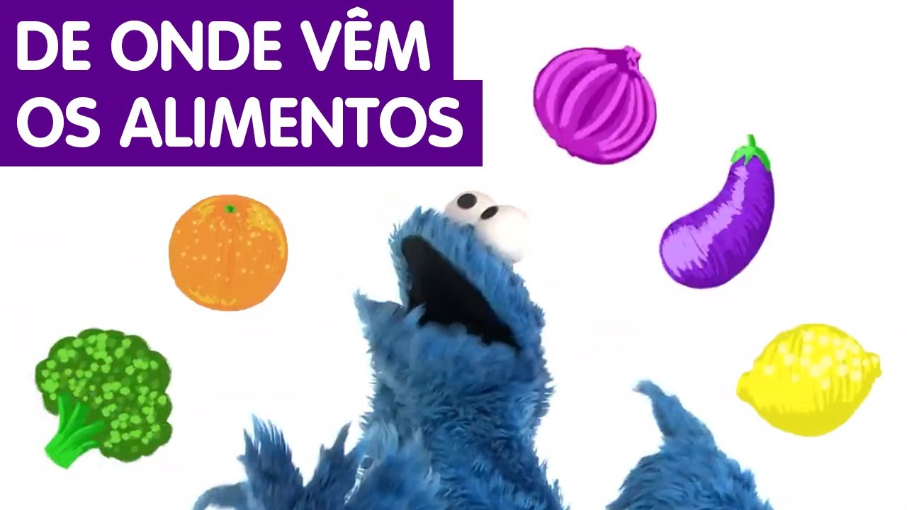 Sésamo: Vamos Brincar | Episódio 15 | De onde vêm os alimentos?
