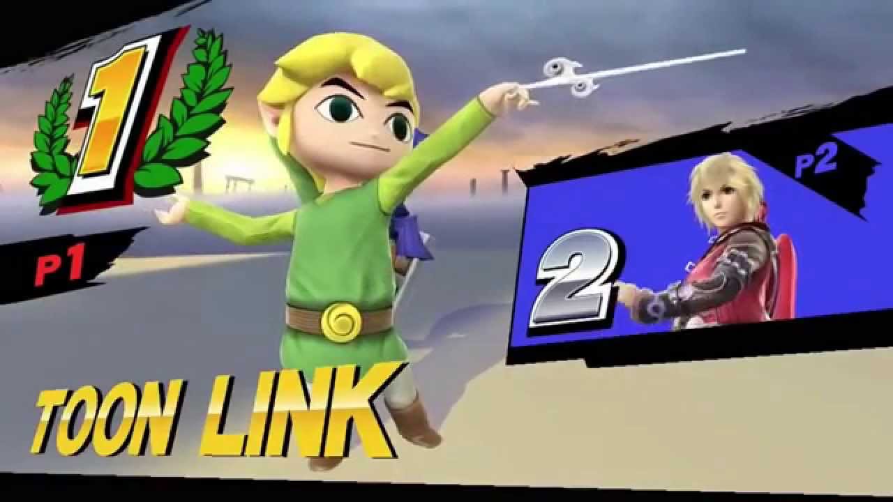SSB4 - Toon Link's Victory Poses ~Wii U Version~