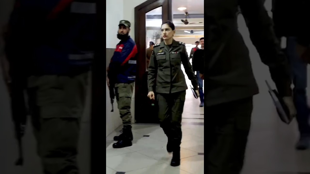 SSP Anoosh Protocol #viral #spsc #css #foryou #foryourpage #beautiful #tricks #police #officer #yt