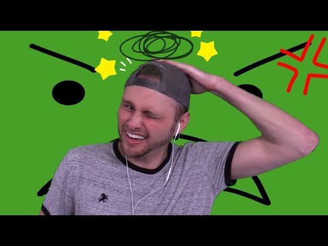 SSundee hit his head on the green screen