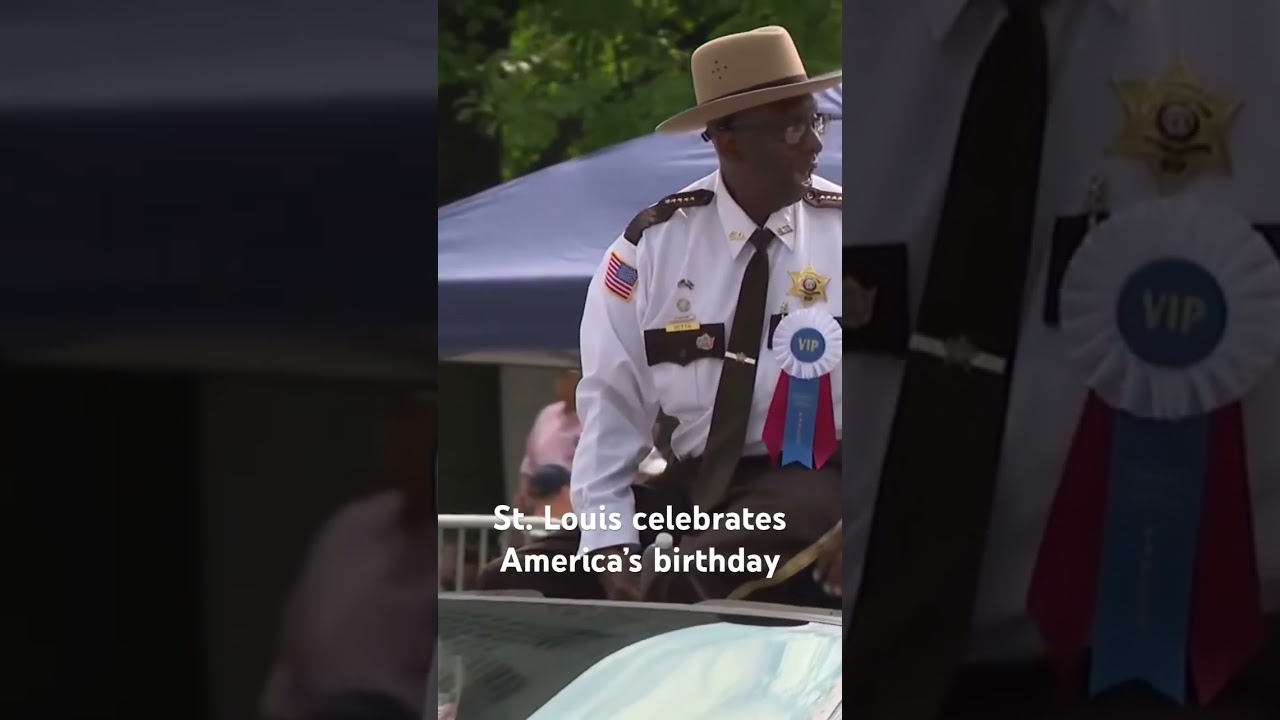 St. Louisans celebrate America’s birthday for the Fourth of July. #stlouis #americancity