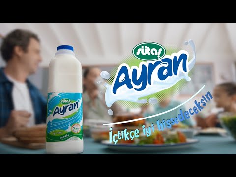 Sütaş Ayran - Her yemeğin yanında çalkala Sütaş Ayran’ı