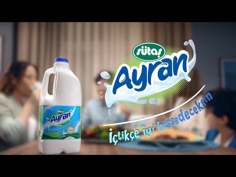 Sütaş Ayran - Her yemeğin yanında çalkala Sütaş Ayran’ı