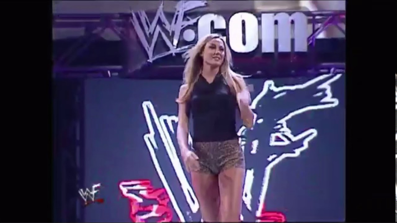 Stacy Keibler & Torrie Wilson vs Jacqueline RAW IS WAR August 6, 2001