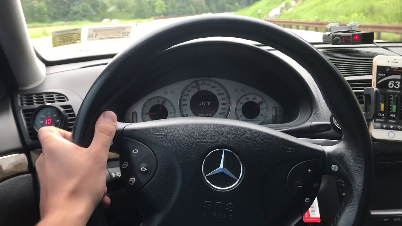 Stage 3 E55 AMG Acceleration