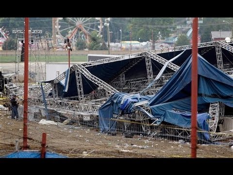 Stage Collapse Indiana State Fair 2011