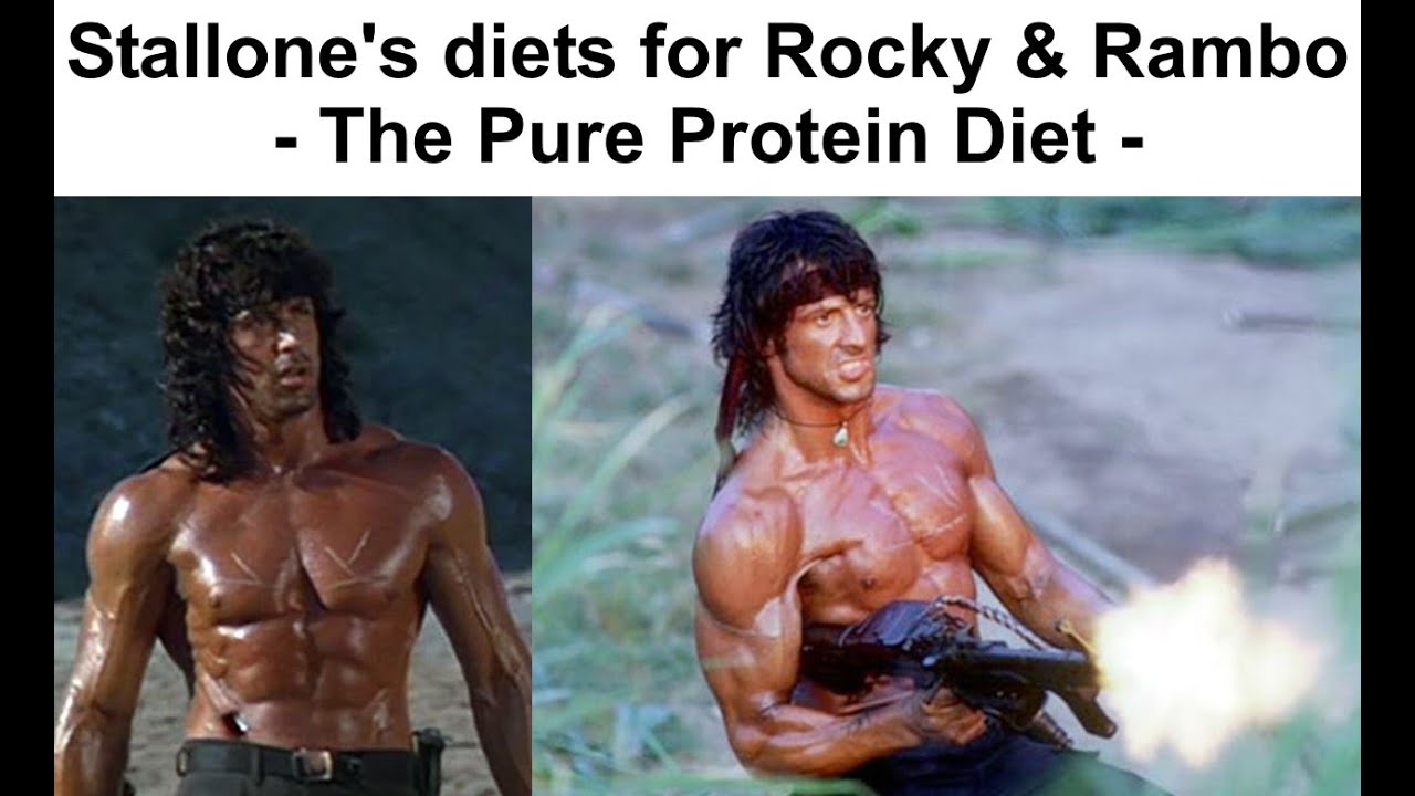 Stallone's diets for Rocky and Rambo -- The Pure Protein Diet