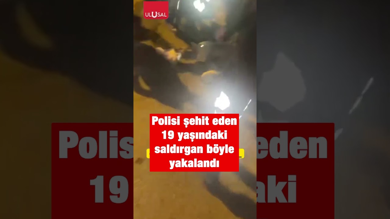 İstanbul 'da polis Şeyda Yılmaz'ı şehit eden 19 yaşındaki saldırgan yakalandı #shorts #polis #keşfet