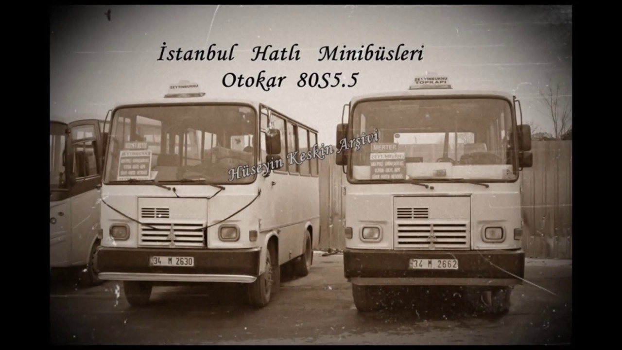 İstanbul Hatlı Minibüsleri Otokar 80S5.5 (1990-2000)