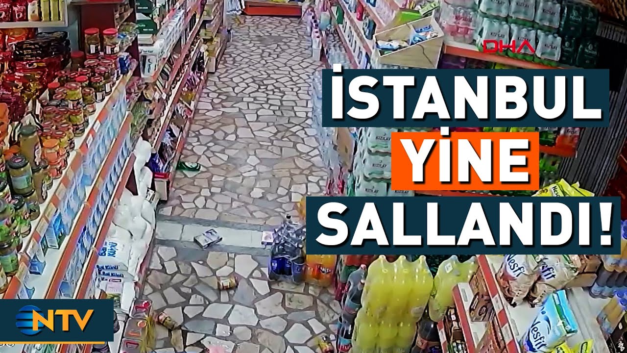İstanbul Yine Sallandı! Büyükçekmece’de 4.1 Şiddetinde Deprem | NTV
