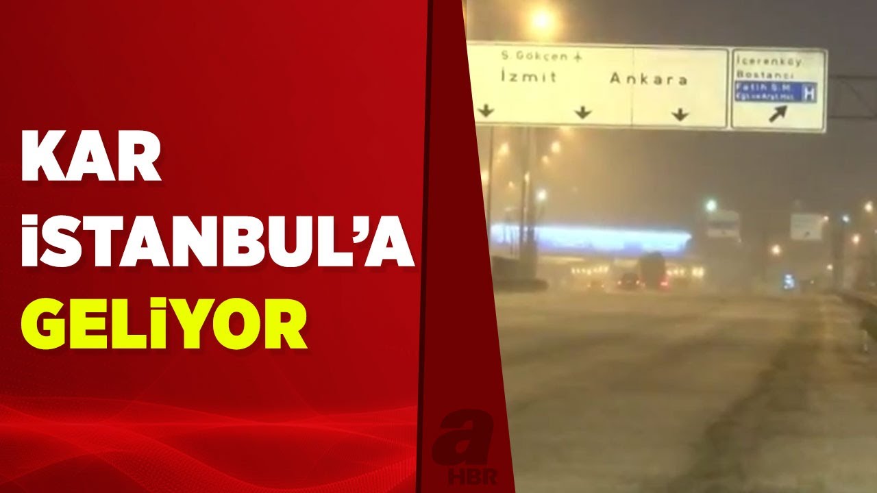 İstanbul'a kar geliyor! AKOM ve Meteoroloji'den uyarı | A Haber