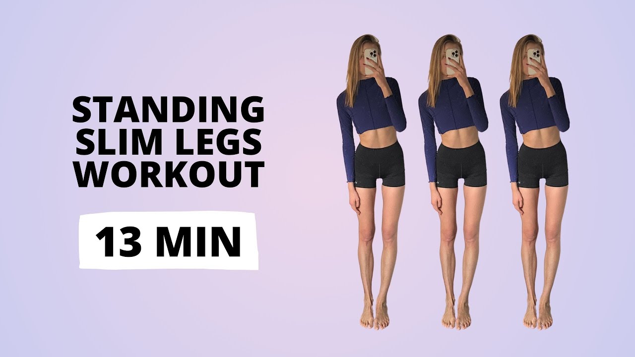 Standing Slim Legs Workout 13 Minutes No Equipment / Nina Dapper