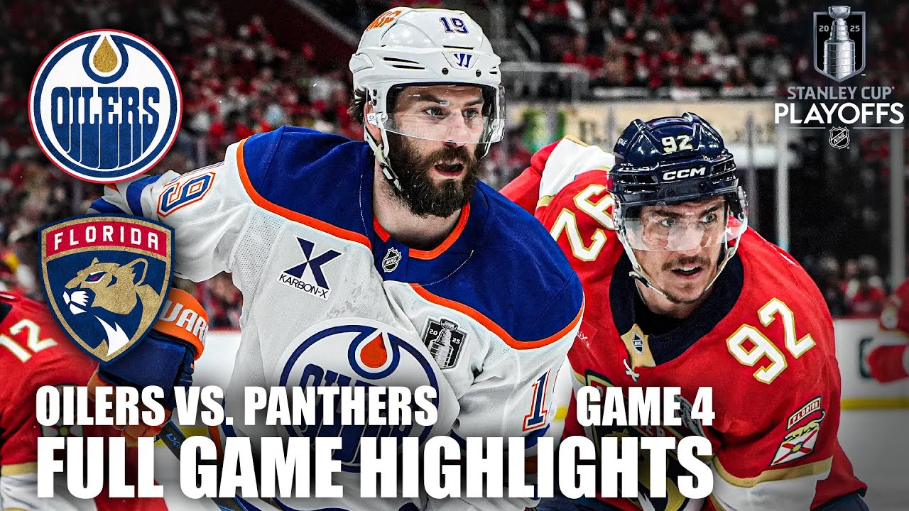 Stanley Cup Final Game 4: Edmonton Oilers vs. Florida Panthers | Full Game Highlights | ESPN NHL