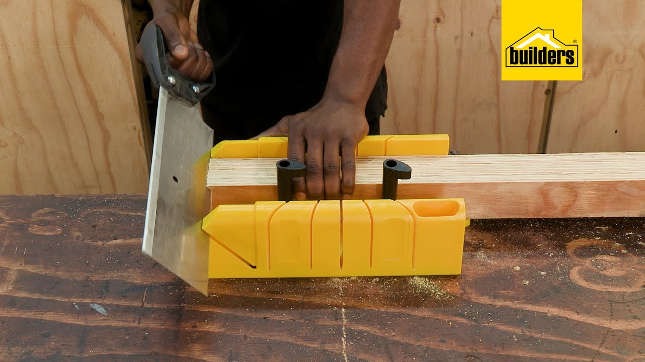 Stanley Mitre Box and Saw, Mitre Cuts Made Easy