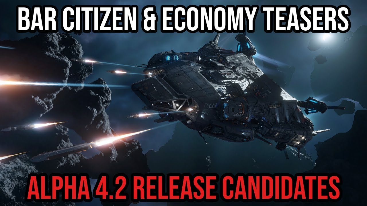 Star Citizen Bar Citizen, Economy & Alpha 4.2.1 Teasers