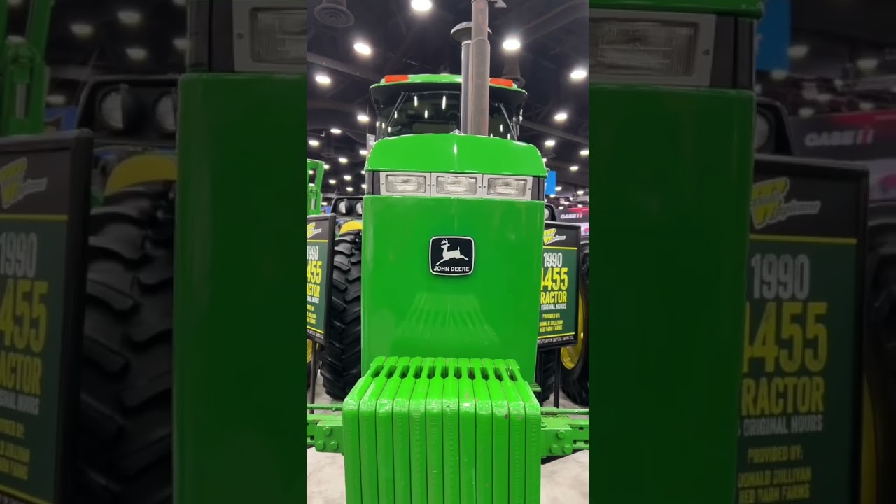 Star of the 2023 National Farm Machinery Show 👉 1990 John Deere 4455 Tractor with 94 Hours 🤯