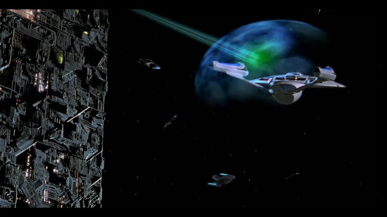 Star Trek 8 First Contact - Borg Battle HD