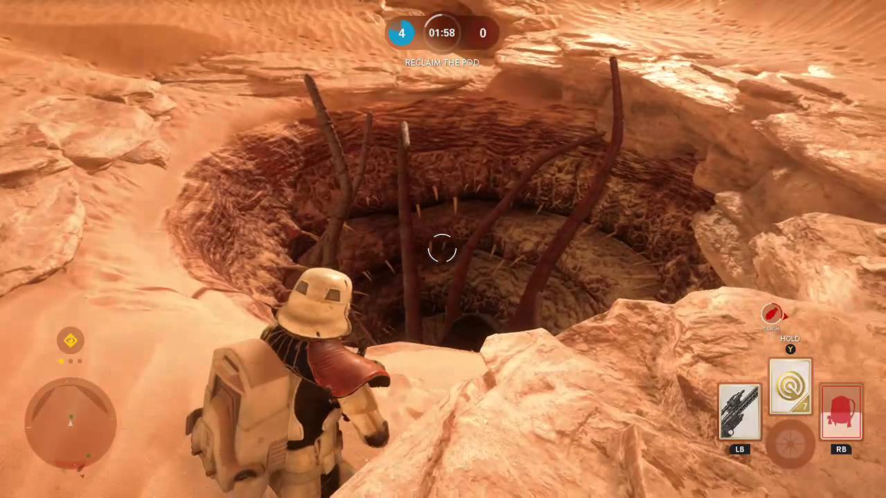 STAR WARS™ Battlefront™-Getting eaten by a Sarlacc pit