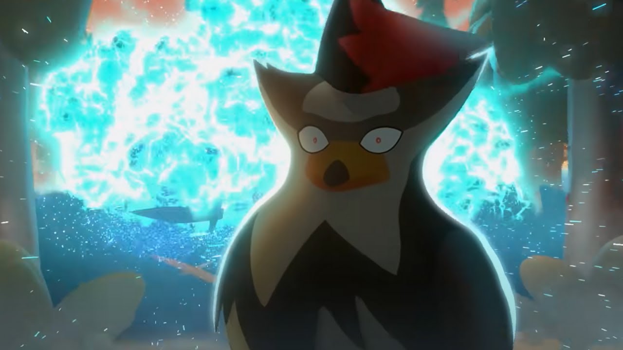 Staraptor Peaces Out