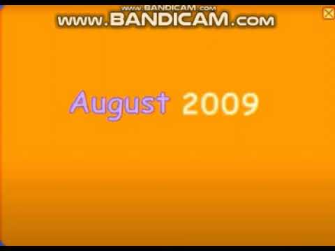 Starfall Calendar: August 2009 Title Card.