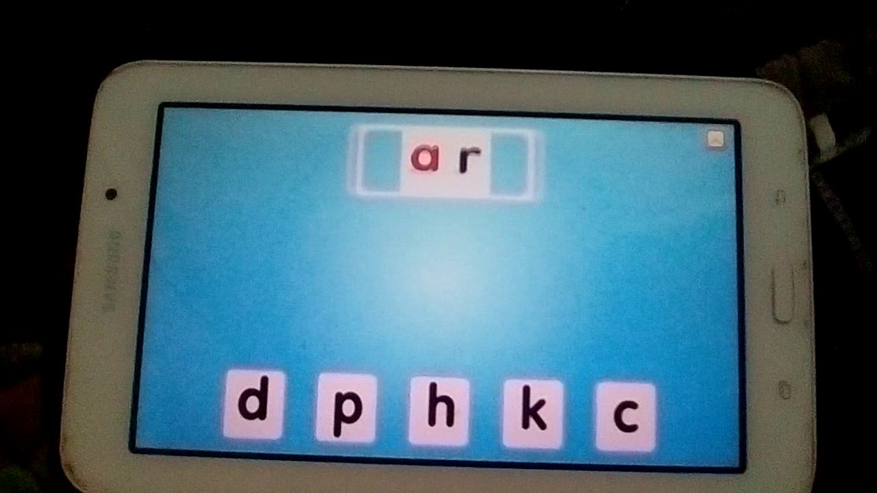 Starfall R-Controlled Aa are Words Phonics & Chunking