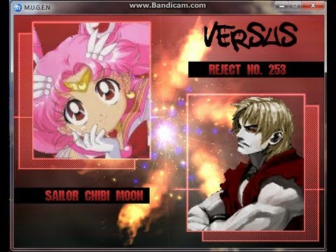 Stargazer1331 Random Mugen Battle #525: Sailor Chibi Moon & Super Vegito vs. Reject No. 253 & Spiral