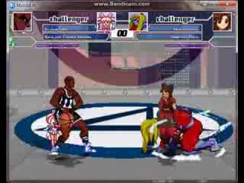 Stargazer1331 Random Mugen Battle #654: Slamdunk & Sailor Chibi Moon vs. Nakoruru & Omega Red