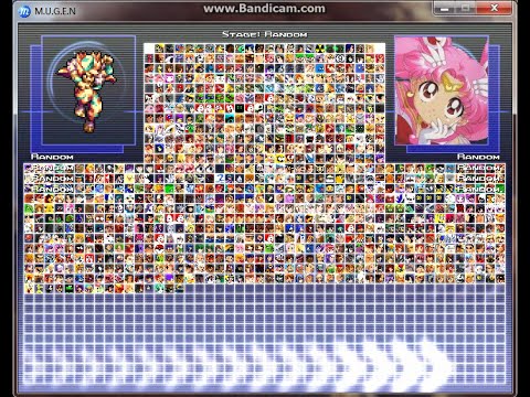 Stargazer1331 Random Mugen Battle #962: Team Kevin vs. Team S.Chibi Moon