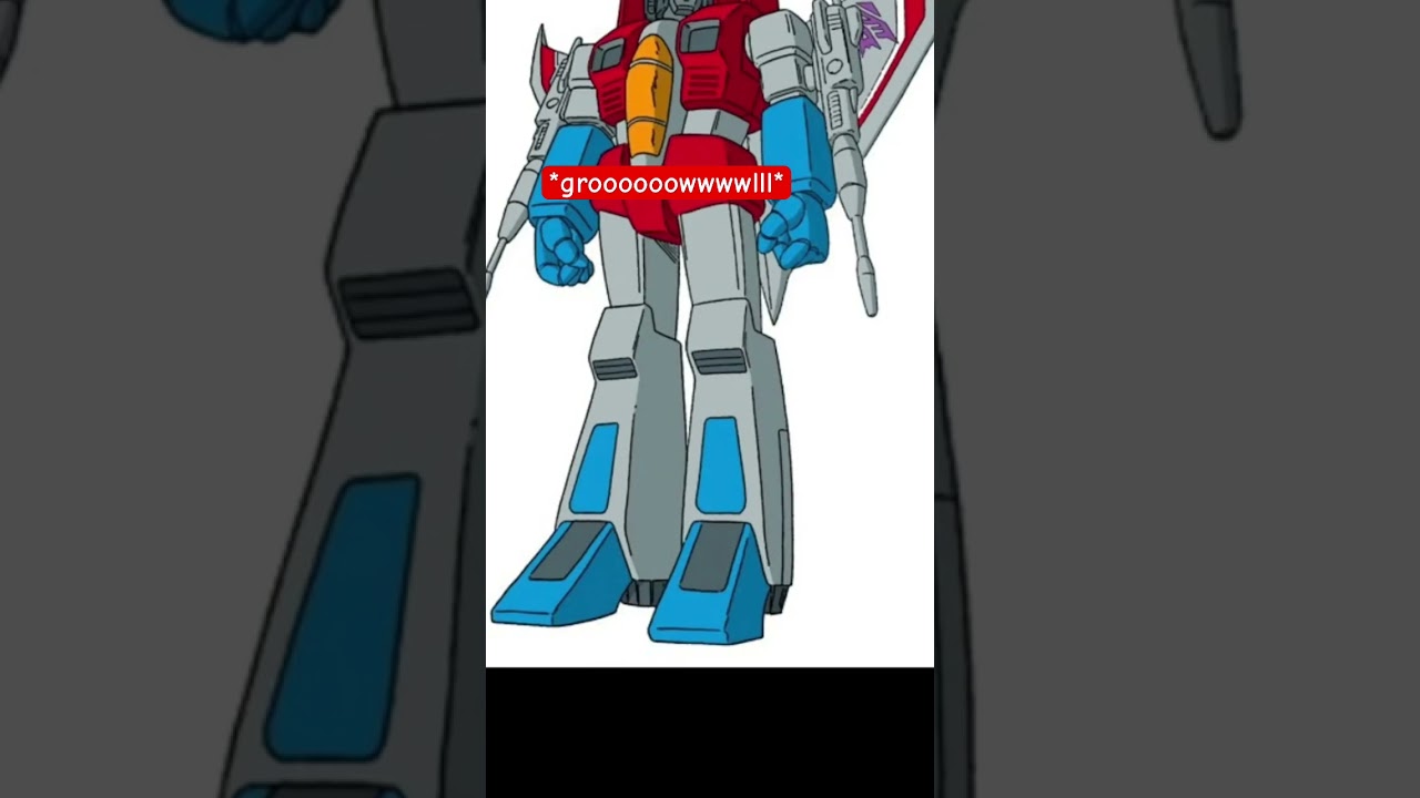 starscream's stomach growling (transformers g1 version 2) and a pov version of him